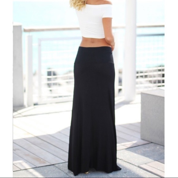 All year round Perfect Maxi fold waist skirt - Picture 3 of 3